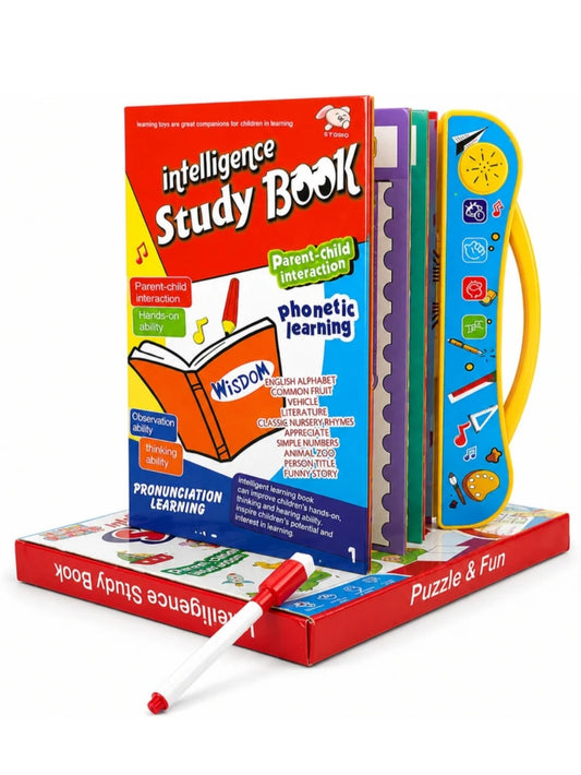 Kids Intelligent Study Book with Interactive Talking Pen | Early Learning Educational Book for Children